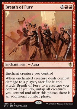 Breath of Fury - Commander 2016 (Rare) [C16-121]