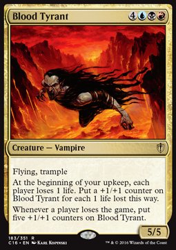 Blood Tyrant⁣ - Commander 2016⁣ (Rare)⁣ [183]