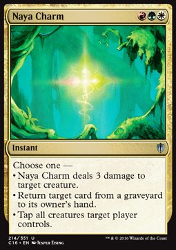 Naya Charm⁣ - Commander 2016⁣ (Uncommon)⁣ [214]