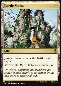 Jungle Shrine - Commander 2016 (Uncommon) [C16-304]