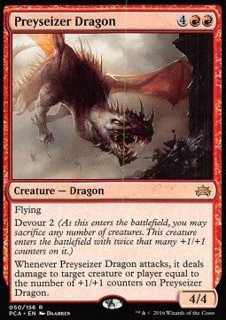 Preyseizer Dragon⁣ - Planechase Anthology⁣ (Rare)⁣ [50]