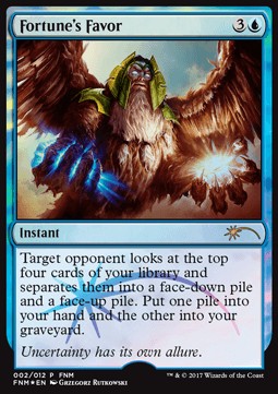 Fortune's Favor⁣ - Friday Night Magic Promos⁣ (Rare)