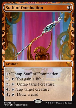 Staff of Domination⁣ - Kaladesh Inventions⁣ (Masterpiece)⁣ [48]