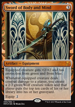 Sword of Body and Mind⁣ - Kaladesh Inventions⁣ (Masterpiece)⁣ [50]