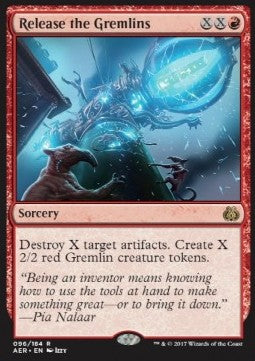 Release the Gremlins⁣ - Aether Revolt⁣ (Rare)⁣ [96]