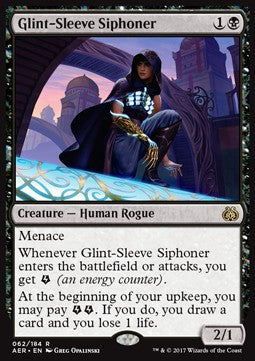 Glint-Sleeve Siphoner⁣ - Aether Revolt⁣ (Rare)⁣ [62]