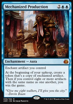 Mechanized Production⁣ - Aether Revolt⁣ (Mythic)⁣ [38]