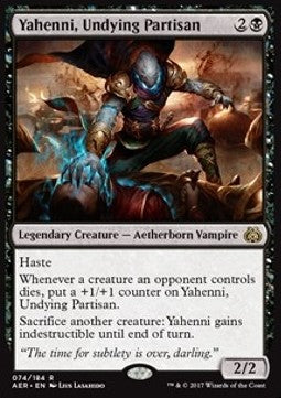 Yahenni, Undying Partisan⁣ - Aether Revolt⁣ (Rare)⁣ [74]