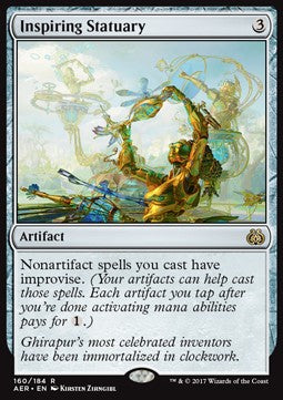 Inspiring Statuary⁣ - Aether Revolt⁣ (Rare)⁣ [160]