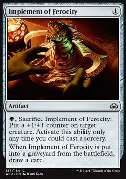 Implement of Ferocity⁣ - Aether Revolt⁣ (Common)⁣ [157]
