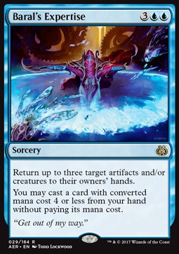 Baral's Expertise⁣ - Aether Revolt⁣ (Rare)⁣ [29]