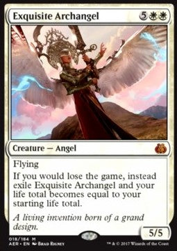 Exquisite Archangel⁣ - Aether Revolt⁣ (Mythic)⁣ [18]