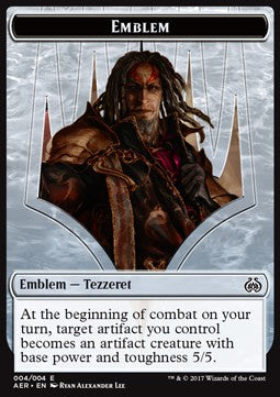 Tezzeret the Schemer Emblem⁣ - Aether Revolt⁣ (Token)⁣ [T04]