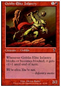 Goblin Elite Infantry⁣ - Seventh Edition⁣ (Common)⁣ [187]