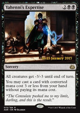 Yahenni's Expertise - Aether Revolt: Promos (Rare) [PAER-75]