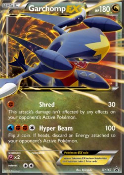 Garchomp EX⁣ - XY Black Star Promos⁣ (Promo)⁣ [167]