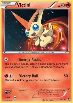 Victini⁣ - XY Black Star Promos⁣ (Promo)⁣ [189]