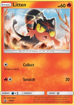 Litten⁣ - SM Black Star Promos⁣ (Promo)⁣ [08]