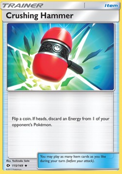 Crushing Hammer⁣ - Sun & Moon⁣ (Uncommon)⁣ [115]