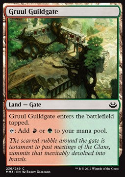 Gruul Guildgate⁣ - Modern Masters 2017⁣ (Common)⁣ [236]