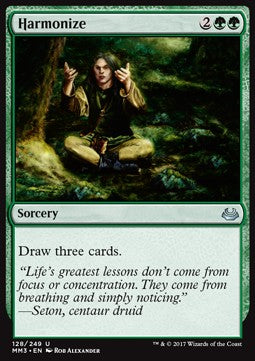 Harmonize⁣ - Modern Masters 2017⁣ (Uncommon)⁣ [128]