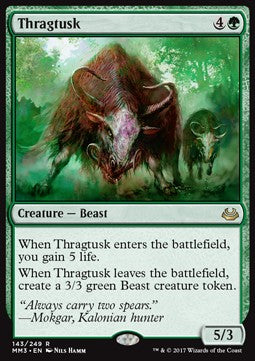 Thragtusk⁣ - Modern Masters 2017⁣ (Rare)⁣ [143]