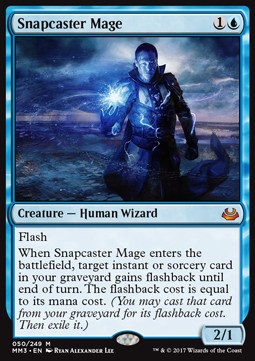 Snapcaster Mage⁣ - Modern Masters 2017⁣ (Mythic)⁣ [50]