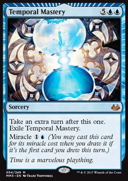 Temporal Mastery⁣ - Modern Masters 2017⁣ (Mythic)⁣ [54]