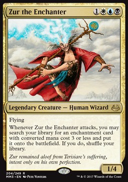 Zur the Enchanter⁣ - Modern Masters 2017⁣ (Rare)⁣ [204]