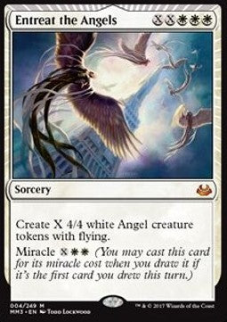 Entreat the Angels⁣ - Modern Masters 2017⁣ (Mythic)⁣ [4]