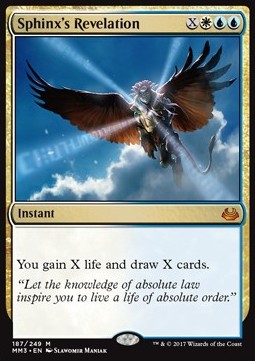 Sphinx's Revelation⁣ - Modern Masters 2017⁣ (Mythic)⁣ [187]