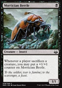 Mortician Beetle⁣ - Modern Masters 2017⁣ (Common)⁣ [78]