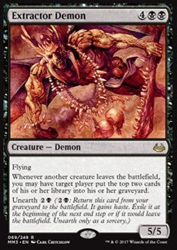 Extractor Demon⁣ - Modern Masters 2017⁣ (Rare)⁣ [69]