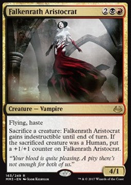 Falkenrath Aristocrat⁣ - Modern Masters 2017⁣ (Rare)⁣ [163]