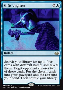 Gifts Ungiven⁣ - Modern Masters 2017⁣ (Rare)⁣ [40]