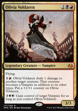 Olivia Voldaren⁣ - Modern Masters 2017⁣ (Mythic)⁣ [177]