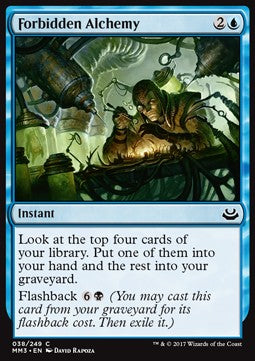 Forbidden Alchemy⁣ - Modern Masters 2017⁣ (Common)⁣ [38]