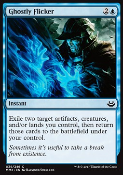 Ghostly Flicker⁣ - Modern Masters 2017⁣ (Common)⁣ [39]