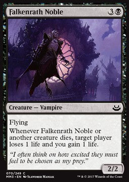 Falkenrath Noble⁣ - Modern Masters 2017⁣ (Common)⁣ [70]