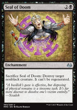Seal of Doom⁣ - Modern Masters 2017⁣ (Uncommon)⁣ [83]