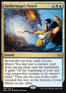 Aethermage's Touch⁣ - Modern Masters 2017⁣ (Rare)⁣ [148]