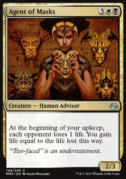 Agent of Masks⁣ - Modern Masters 2017⁣ (Uncommon)⁣ [149]