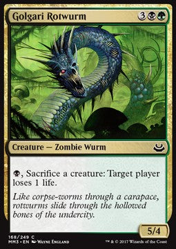 Golgari Rotwurm⁣ - Modern Masters 2017⁣ (Common)⁣ [168]