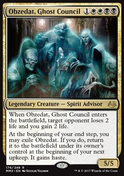 Obzedat, Ghost Council⁣ - Modern Masters 2017⁣ (Rare)⁣ [176]