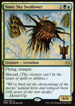 Simic Sky Swallower⁣ - Modern Masters 2017⁣ (Rare)⁣ [182]