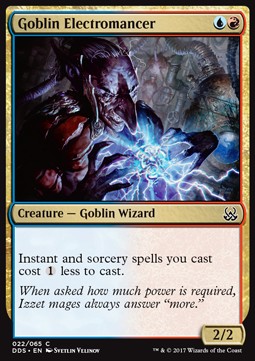 Goblin Electromancer⁣ - Duel Decks: Mind vs. Might⁣ (Common)⁣ [22]