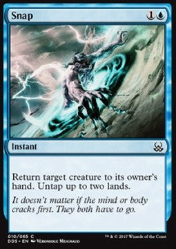 Snap⁣ - Duel Decks: Mind vs. Might⁣ (Common)⁣ [10]