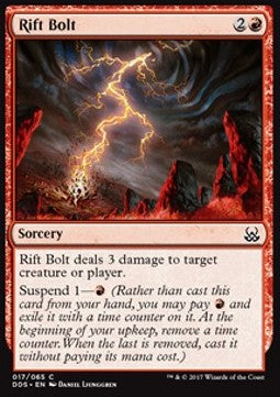 Rift Bolt⁣ - Duel Decks: Mind vs. Might⁣ (Common)⁣ [17]