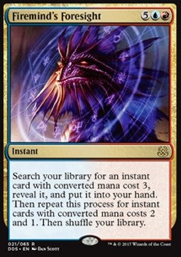 Firemind's Foresight⁣ - Duel Decks: Mind vs. Might⁣ (Rare)⁣ [21]