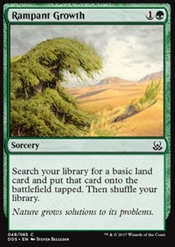 Rampant Growth⁣ - Duel Decks: Mind vs. Might⁣ (Common)⁣ [48]